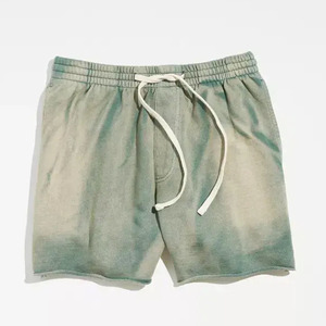 Ensemble décontracté pour homme : sweat à capuche en coton de couleur unie, short bermuda respirant à cordon de serrage et veste zippée - Product Image 4