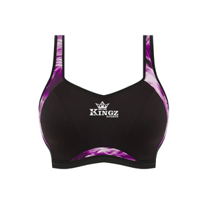 Soutien-gorge de sport personnalisé à maintien élevé, respirant, antibactérien, avec bretelles réglables, séchage rapide, léger et à prix raisonnable - Product Image 6