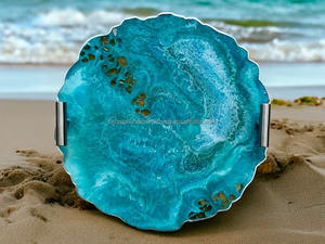 Plateau de service en résine de la meilleure qualité, parfait pour divertir et afficher vos plats préférés d'Inde - Product Image 2