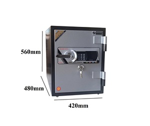 La caja fuerte ignífuga YUNOS YNS-56E está especialmente diseñada para uso doméstico. - Product Image 1
