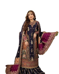 Excellente qualité Pakistan remises spéciales Taille femmes shalwar kameez robe robe robe Kuchi Afghani du Pakistan par WS INTNATIONAL - Product Image 1