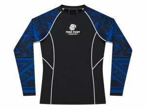 Rashguard à manches longues pour homme Free Fight Industry, noir, séchage rapide, respirant, écologique, UPF50+, antibactérien, 140g, MMA BJJ - Product Image 4