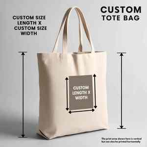 Bolsa de Compras de Yute Reciclable con Refuerzo para Mayor Espacio de Almacenamiento - Product Image 3