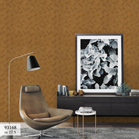 Papel Tapiz de PVC con Textura de Madera Tejida Estilo Japonés, Ignífugo y Repujado, para Oficina Administrativa, Sala de Estar, Restaurante y Hogar