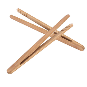 Wood Serving <b>Tong</b> Handmade <b>Kitchen</b> Utensil for Home Latest Pieces Natural Wood Color Wood <b>Tongs</b> - Product Image 1