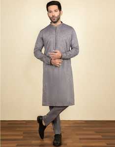 Traje Shalwar Kameez para Hombre, Diseño 2026, Ligero y Transpirable, de Algodón, Manga Larga, Informal, para Oraciones del Eid, Hecho en Fábrica - Product Image 5