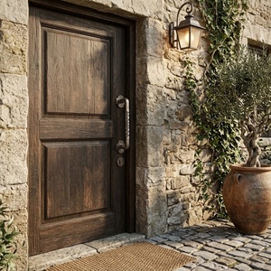 Poignée de portail en fer forgé résistant à la rouille – Forgée à la main, facile à installer – Pièce décorative de style Asie de l'Est. - Product Image 4