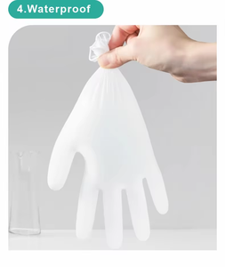 Guantes Quirúrgicos Desechables de Látex Natural, Blancos, Estériles, al por Mayor - Product Image 3