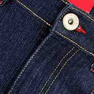 High Quality Eco-Friendly Casual Vintage Men's Denim Jorts Custom <b>Embroidered</b> Logo Solid <b>Jean</b> - Product Image 2
