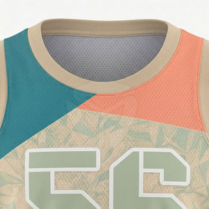 Maillot de basket streetwear moderne, design élégant, coupe confortable, tissu à séchage rapide pour l'entraînement et les tenues de tous les jours - Product Image 4