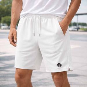 Pantalones Cortos Deportivos de Secado Rápido para Hombre, con Bolsillo con Cremallera, Cintura Elástica con Cordón, Ropa Deportiva de Entrenamiento, Fabricación Personalizada OEM - Product Image 5