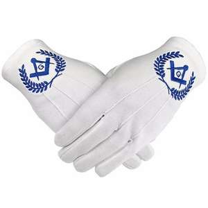 Gants Maçonniques Premium Worthy Matron OES 100% Coton Spandex Couleurs Personnalisées Quatre Saisons Tactiles Durables Respirants Usage Quotidien - Product Image 5