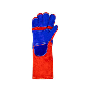 ถุงมือเชื่อมทนความร้อน ป้องกันการลื่น ออกแบบพรีเมียม ทนความร้อนสูง ปรับแต่งได้ ถุงมือเพื่อความปลอดภัยสำหรับงานอุตสาหกรรม - Product Image 4