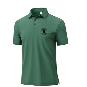 เสื้อโปโลกอล์ฟสำหรับวัยรุ่นฤดูร้อน เนื้อผ้าระบายอากาศได้ดี ผลิตจากผ้าสแปนเด็กซ์โพลีเอสเตอร์เนื้อนุ่ม เหมาะสำหรับกิจกรรมกลางแจ้ง - Product Image 1