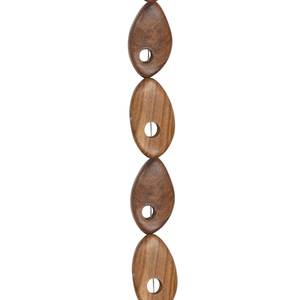 Cuentas Espaciadoras Redondas Grandes de Madera Natural para Macramé, Manualidades y Decoración, Venta al Por Mayor - Product Image 1