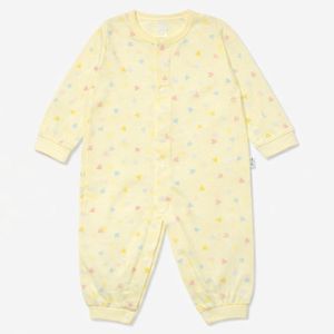 JALBEBE Tutina Intera Unisex per Neonati in Cotone 100% Tessuto, con Chiusura Frontale a Bottoni a Pressione, Manica Lunga, Lavabile, Per Tutte le Stagioni, All'ingrosso - Product Image 4