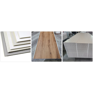 Panneaux et planches muraux en WPC Pima durables, film anti-UV, noyau imperméable, utilisation décorative à long terme pour les espaces intérieurs, modèle 20250515 - Product Image 3