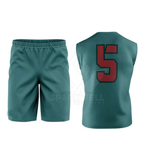 Ensemble d'uniformes de football 7v7 professionnels, tissu à séchage rapide, sublimation, nom et numéro d'équipe personnalisés, uniforme respirant pour adultes - Product Image 3