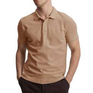 Camiseta para Hombre de Uso Diario, 100% Algodón, Transpirable, de Secado Rápido, Costuras Duraderas, Estilo Casual y Formal de Verano, Precio al por Mayor - Product Image 1