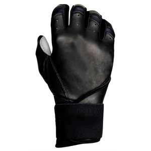 Guantes de Bateo de Béisbol Tombola Sports Unisex, Ambidiestros, de Cuero, Ligeros, Acolchados, con Soporte para Muñeca, Cierre de Gancho y Bucle - Product Image 4