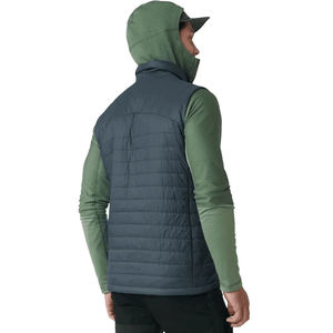 Gilet décontracté pour homme 2026 avec étiquette frontale personnalisée, respirant, à fermeture éclair, épais, pour l'hiver, streetwear, équestre, sport, polaire - Product Image 4