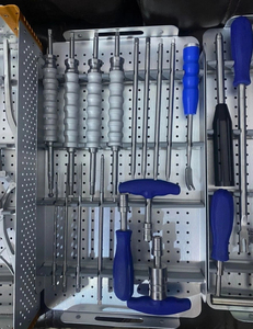 Juego de Instrumentos para Cirugía de Estabilización Espinal con Caja, Herramientas Ortopédicas para Fijación Vertebral y Procedimientos de Columna Vertebral - Product Image 3