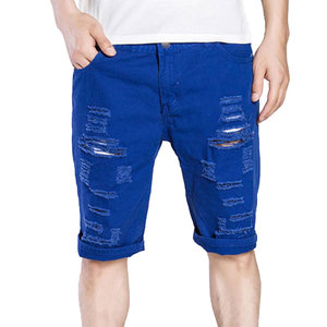 Shorts de Mezclilla Casuales para Hombre, Transpirables, Duraderos, de Alta Calidad, al por Mayor, Shorts de Mezclilla de Verano, Shorts de Jeans Personalizados para Hombre, Diseño Moderno - Product Image 1