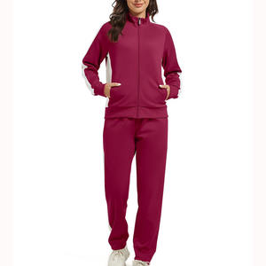 Conjunto Deportivo para Mujer en Color Liso, Ropa Deportiva Urbana, Nuevo Conjunto Deportivo para Mujer Adulta, Personalizado, Informal, 100% Algodón - Product Image 3