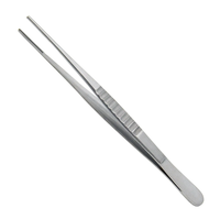 Pinces DeBakey industrielles 20,0 cm droites, pointes de 1,5 mm, poignée plate antidérapante, acier inoxydable, résistantes à la corrosion, usage chirurgical