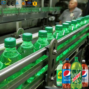 Línea de Producción de Llenado y Embotellado de Bebidas Carbonatadas, Refrescos y Agua Mineral en Botellas de Vidrio, Totalmente Automática - Product Image 1