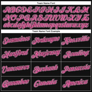 Sudadera con Capucha Personalizada Negra, Rosa y Blanca, Estilo Baloncesto, Sudadera de Felpa, Ropa Deportiva Informal para Equipo - Product Image 5