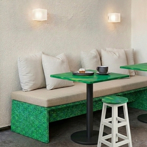 4GoodThings Recycled <b>Plastic</b> Frame Modern Craftsman Water Resistant Durable 2-Seater Outdoor School <b>Bench</b> Eco Friendly Patio - Product Image 5