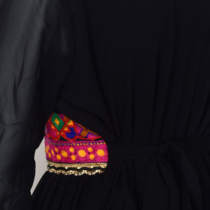Robe afghane pour femmes, robe longue traditionnelle ethnique à manches longues, brodée à la main, robe maxi élégante et tendance - Product Image 6