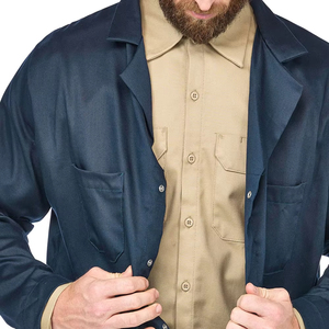 Batas de Laboratorio Negras de Alta Calidad, Uniformes para Enfermeras, Ropa para Salón de Belleza, Batas de Laboratorio, Batas Médicas para Hospitales y Clínicas Dentales - Product Image 5