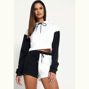 Conjunto de 2 Piezas de Chándal Cortavientos Holgado Personalizado para Mujer, Chándal Ligero de Nailon Liso de Talla Grande para Hombre - Product Image 3