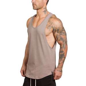 OEM Custom Wholesale Manufacturer Moisture Wicking Workout Tank Top Gym <b>Singlet</b> Bulk Supplier Private Label Wear - Product Image 1