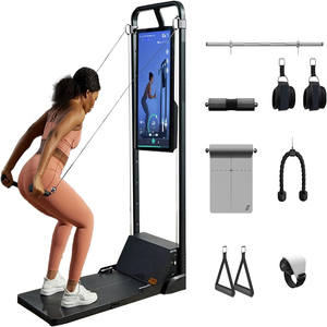 Gym Monster Smart Home Gym, Machine d'entraînement multifonctionnelle, Station d'entraînement Smith Machine Power Cage - Product Image 1