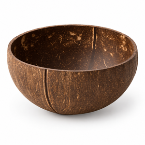 Tazón de Cáscara de Coco Orgánico para Servir Alimentos / Producto Ecológico Hecho a Mano para Comer / Solución Sin Plástico / Ms. Alina - Product Image 4