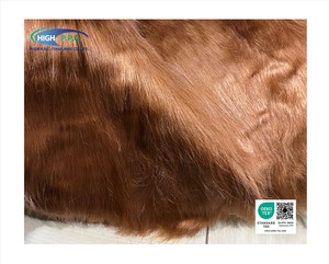 ผ้าขนสัตว์เทียมอะคริลิกโพลีเอสเตอร์สีน้ำตาลคาราเมล ขนยาว 100 มม. คุณภาพสูงจากประเทศไทย - Product Image 4