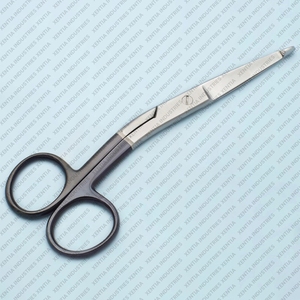 Premium Knowles Bandage Scissors Supercut 5.5 Inch Angled Curved Bandage Cutting Scissors Reusable Hospital Surgical Instruments - Product Image 6