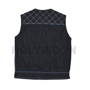 Chaleco de Invierno para Hombre, Color Negro, 100% Lana, Sin Mangas, Ecológico, Ligero, para Motociclismo, a Precio Bajo - Product Image 2