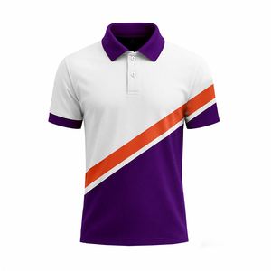 Chemises polo en sublimation pour hommes, chemises polo personnalisées en gros, broderie de logo, chemise polo de golf, vêtements de travail respirants, unisexe, femmes - Product Image 5