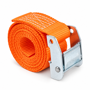 50mm Premium Polyester Cam Buckle Lashing Strap 800kg Hookless for Heavy Cargo Transport OEM Supplier - Product Image 5