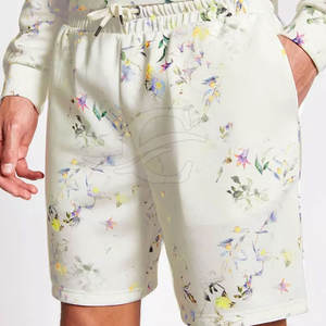 Conjunto de Sudadera con Capucha y Pantalones Cortos Lisos al por Mayor, Unisex, Personalizable, de Algodón, Fabricante OEM, Proveedor a Granel, Conjunto Deportivo de Verano - Product Image 6