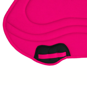 Stylish Custom Cotton Twill Horse Saddle Pad Spiral Quilted Fleece Lined Jumping <b>Equestrian</b> OEM Wholesale Pakistan Factory - Product Image 3