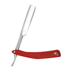 มีดโกนหนวดสแตนเลสสตีลแบบตรงสำหรับผู้ชาย พร้อมโลโก้สั่งทำได้ - Product Image 2