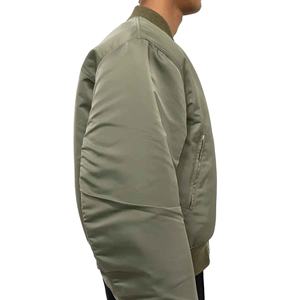 Chaqueta Bomber de Alta Calidad para Hombre SOLID INTERNATIONAL, de Invierno, de Titanio DE, Transpirable, con Cuello en V, de Poliéster y Nailon - Product Image 4