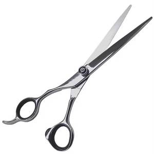 Ciseaux de coiffure professionnels en acier inoxydable 440C, lame tranchante, manche long, pour droitiers, ciseaux de coupe de cheveux - Product Image 5
