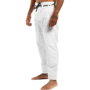 Uniforme de BJJ léger en gros pour hommes, femmes et enfants avec ceinture blanche, design en tissu d'arts martiaux, service OEM disponible - Product Image 5