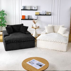 Divano Comfort da 51 Pollici con Due Cuscini e Un Schienale per Molteplici Scenari in Camere da Letto e Soggiorni - Product Image 5